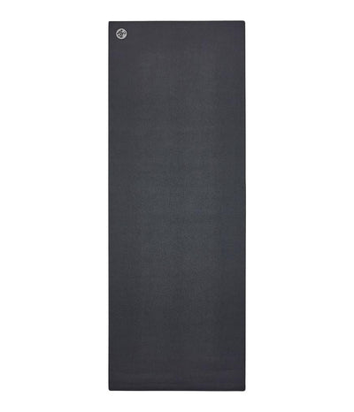 Manduka GRP 6mm Hot Yoga Mat - Midnight - unfurled | Eco Yoga Store