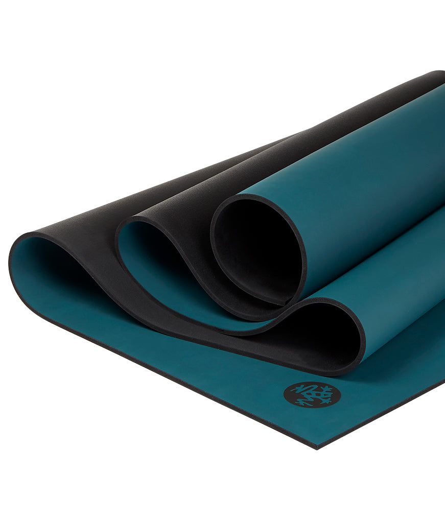Manduka GRP Adapt 5mm Yoga Mat - Deep Sea - folded | Eco Yoga Store