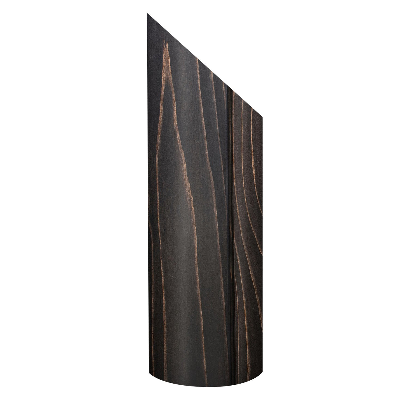 Homi Yoga Mat Tube - Plank (Black) design - left side on - Mache | Eco Yoga Store