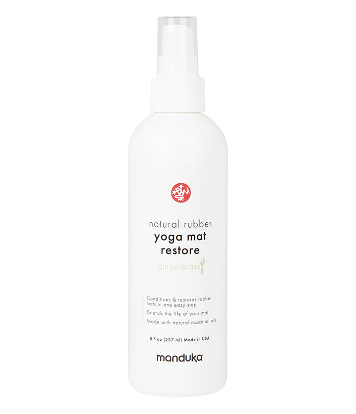 Manduka Mat Wash - Natural Rubber - Gingergrass - 237ml bottle | Eco Yoga Store