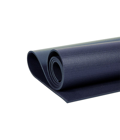 Manduka PRO 6mm Extra Large - Long & Wide - Midnight - folded | Eco Yoga Store
