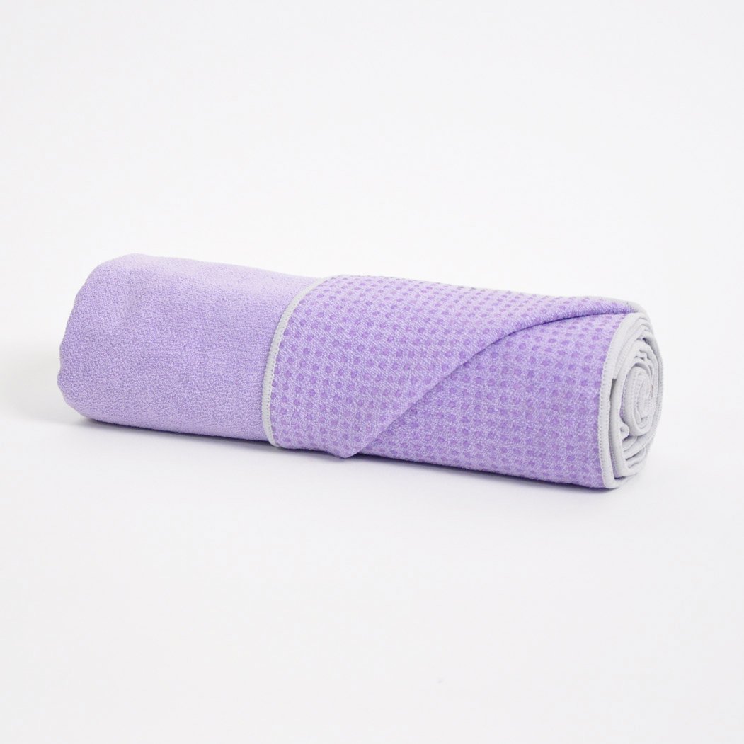 TRIBE Get a Grip Towel - Lilac | Eco Yoga Store