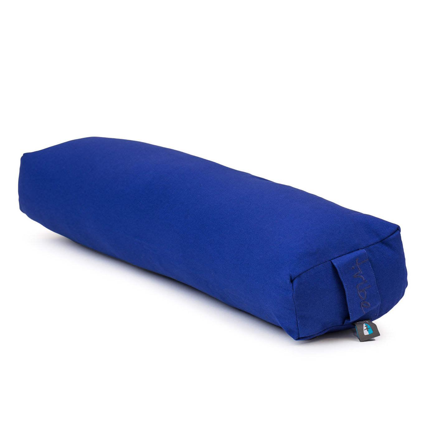 TRIBE Rectangular Lean Bolster - Organic Cotton - Navy Blue | Eco Yoga Store 