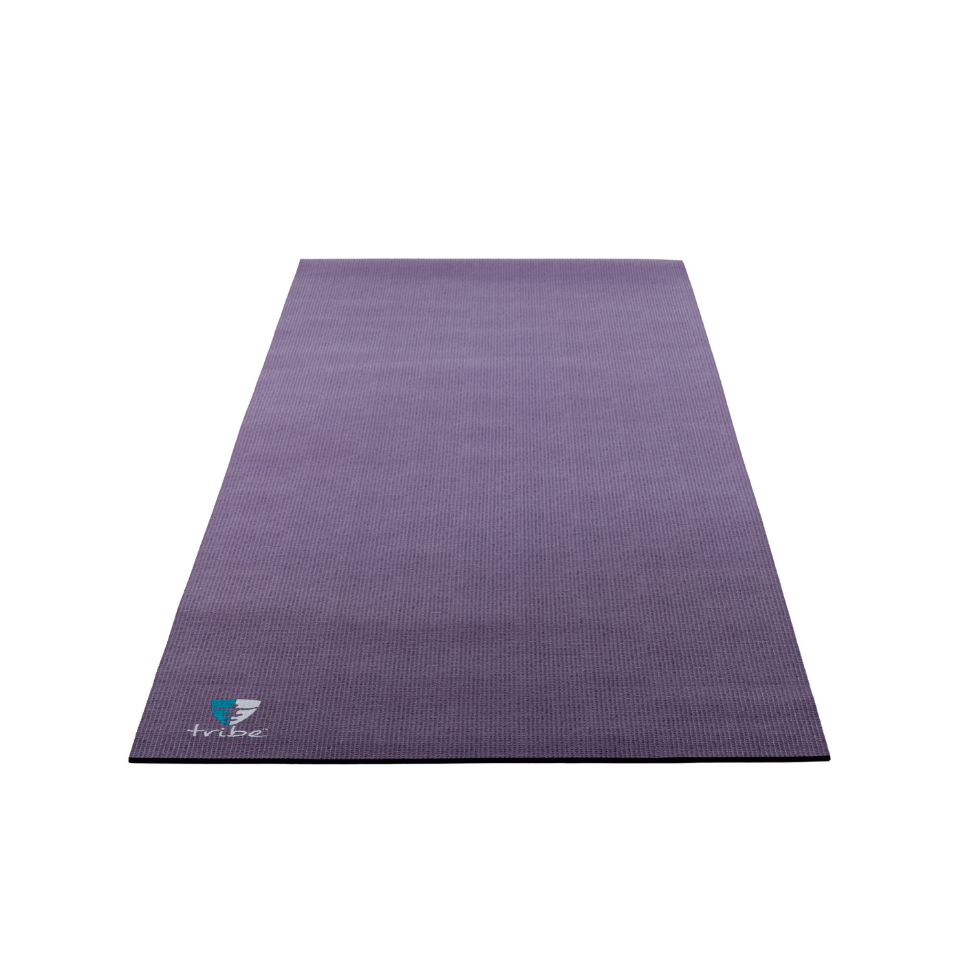 TRIBE ReGen 5mm Yoga Mat - Purple Sage - unfurled | Eco Yoga Store