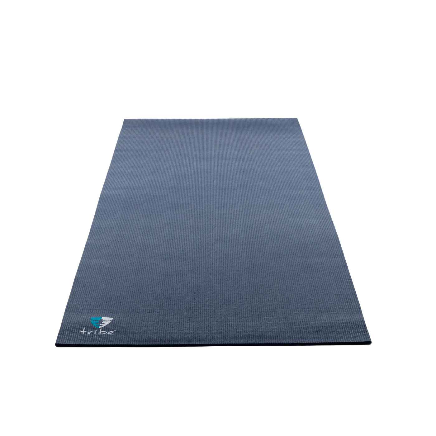 TRIBE ReGen 5mm Yoga Mat - Vintage Indigo - unfurled | Eco Yoga Store