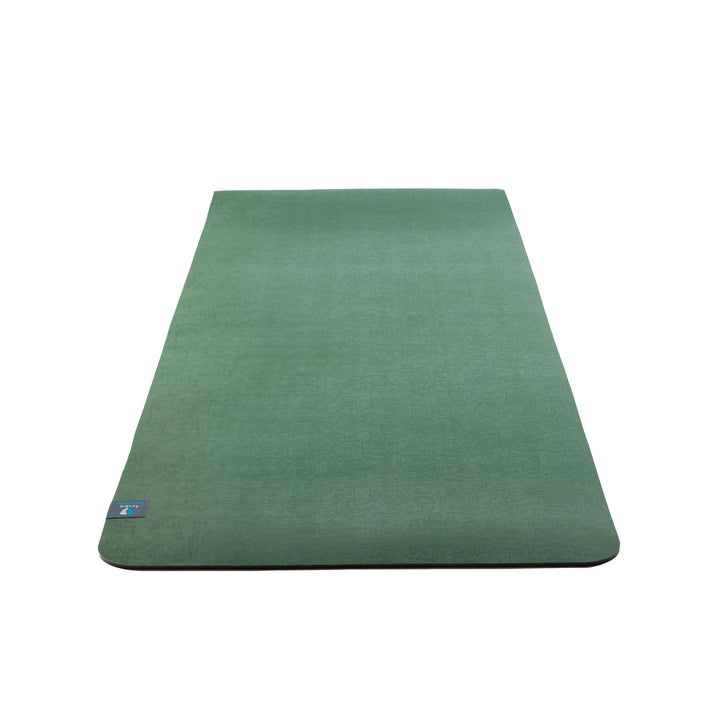 TRIBE Warrior 6mm Yoga Mat - Fern - unfurled | Eco Yoga Store