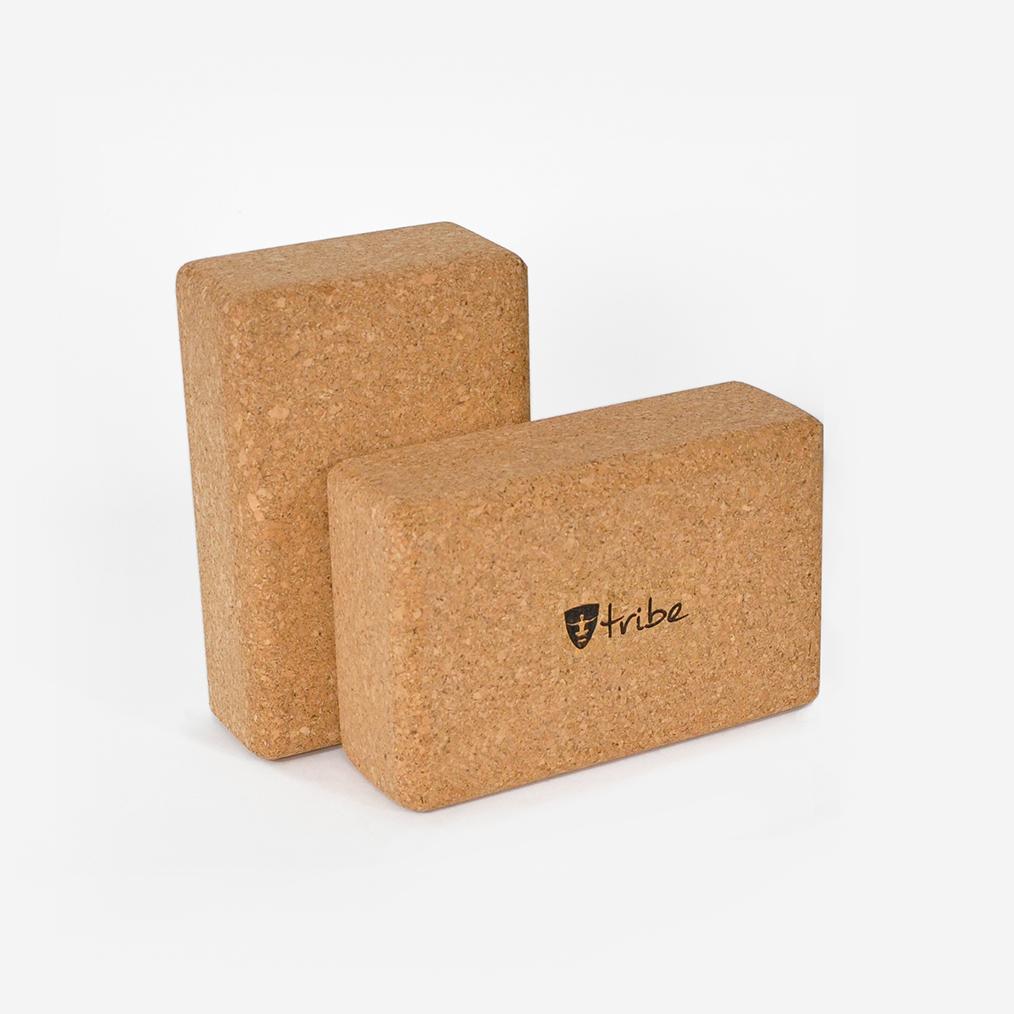 TRIBE Cork Block Slim horizontal & vertical | Eco Yoga Store