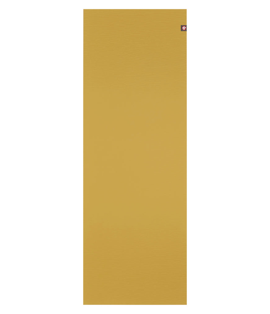 Manduka eKOLite 5mm Yoga Mat - Gold - unfurled | Eco Yoga Store