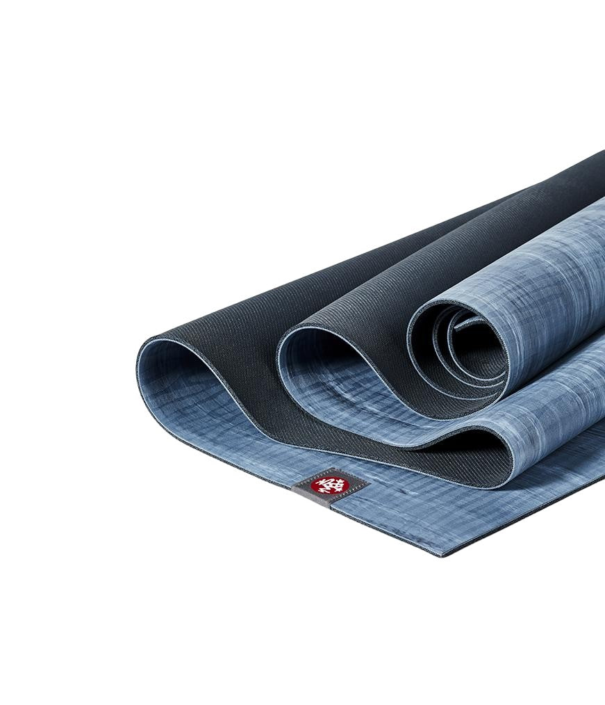 Manduka eKO 5mm Long Yoga Mat - Ebb - folded | Eco Yoga Store
