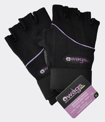 WAGS Wrist Support Gloves - Ultra - Black - Medium | Eco Yoga Store
