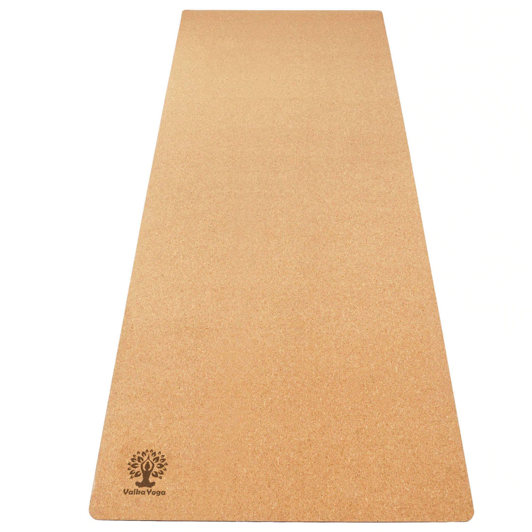 Valka Grand Cork 4.5mm Yoga Mat - 45 degree angle | Eco Yoga Store