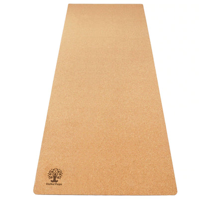 Valka Grand Cork 4.5mm Yoga Mat - 45 degree angle | Eco Yoga Store