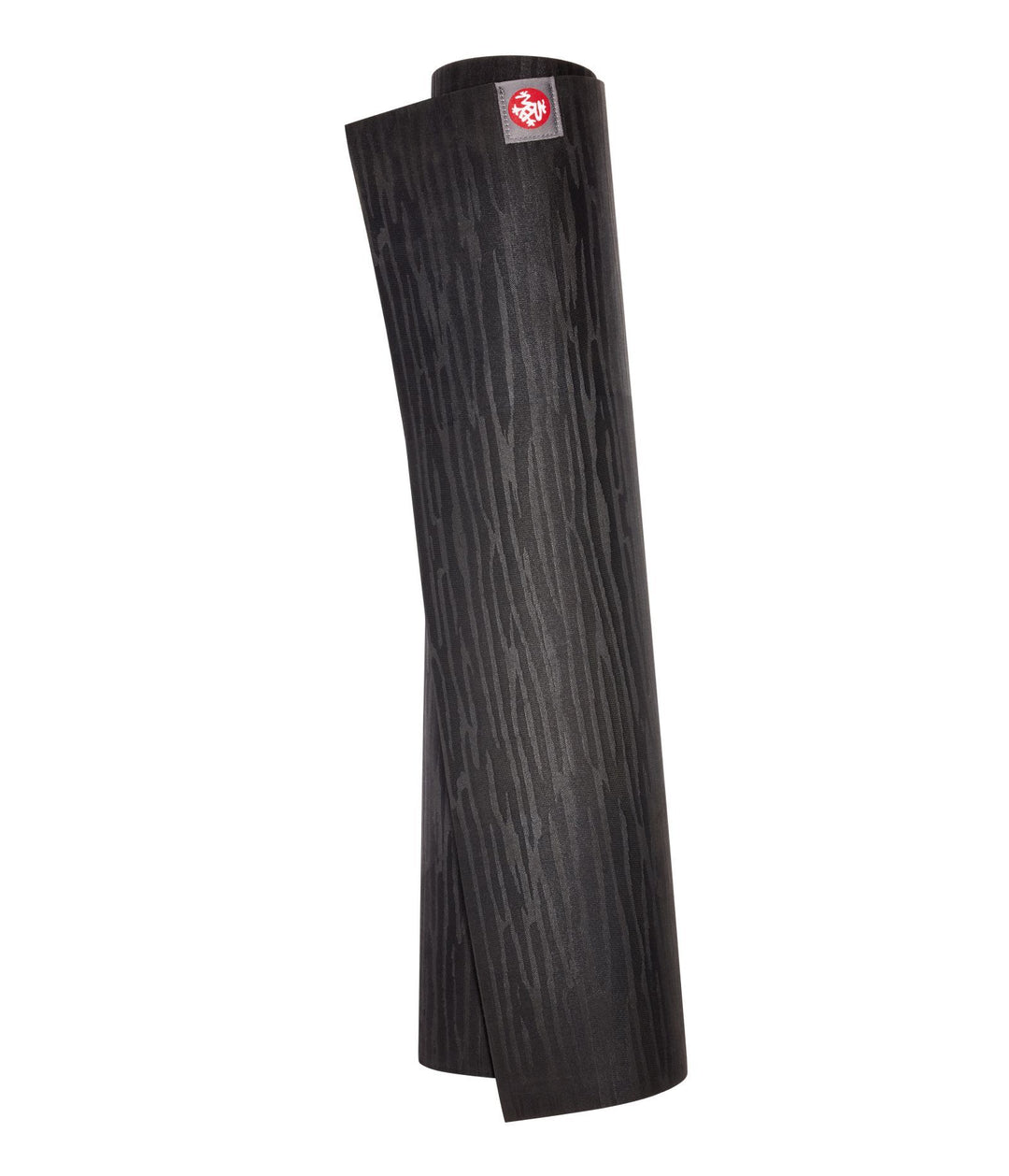 Manduka eKOLite 4mm Yoga Mat - Black - rolled vertical | Eco Yoga Store