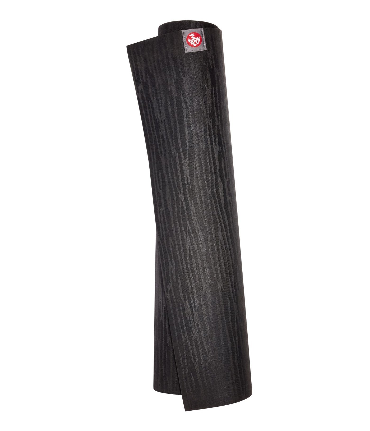 Manduka eKOLite 4mm Yoga Mat - Black - rolled vertical | Eco Yoga Store