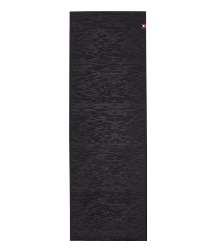 Manduka eKOLite 4mm Yoga Mat - Black - unfurled | Eco Yoga Store