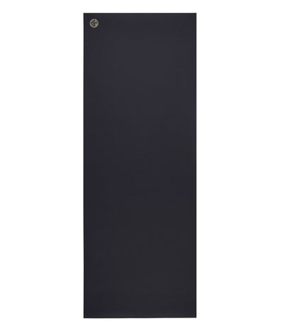 Manduka GRP Lite 4mm Hot Yoga Mat - Midnight - unfurled | Eco Yoga Store