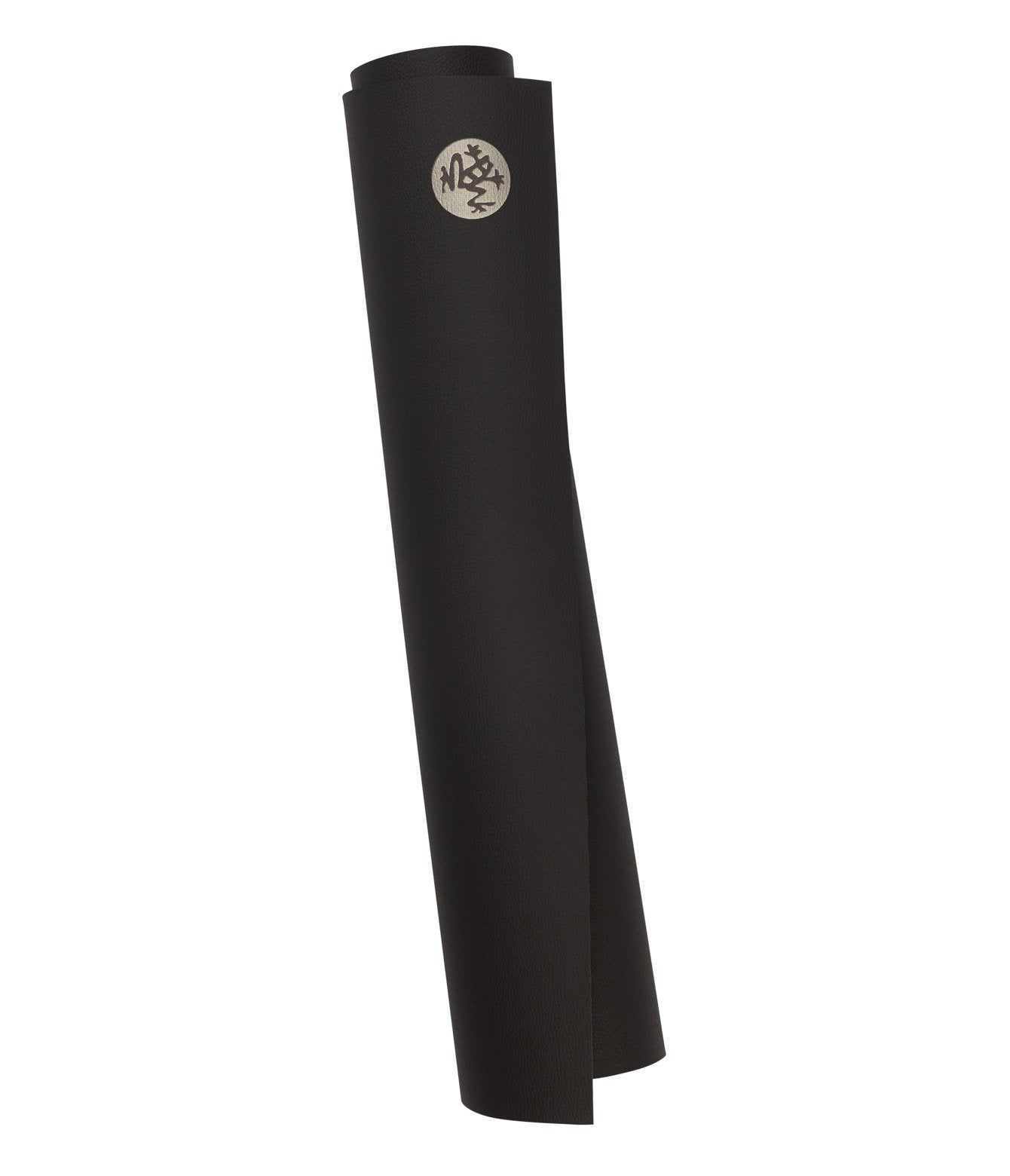 Manduka GRP Lite 4mm Hot Yoga Mat - Black - rolled | Eco Yoga Store