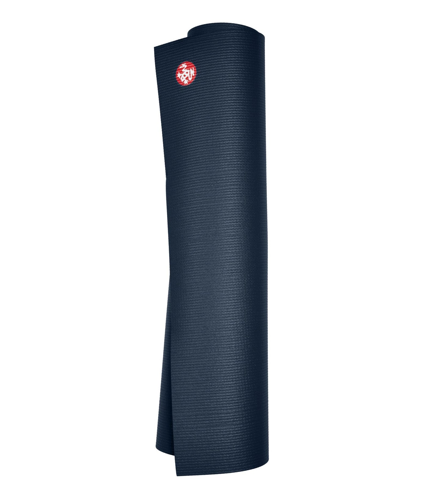 Manduka PRO 6mm Yoga Mat - Midnight - rolled vertical | Eco Yoga Store