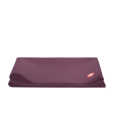 Manduka PRO Travel 2.5mm Yoga Mat - Indulge - folded | Eco Yoga Store