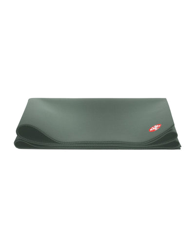 Manduka PRO Travel 2.5mm Yoga Mat - Sage - folded | Eco Yoga Store