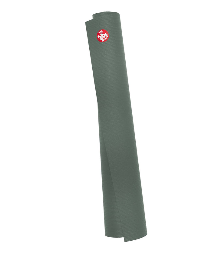 Manduka PRO Travel 2.5mm Yoga Mat - Sage - rolled | Eco Yoga Store