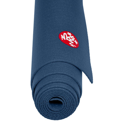 Manduka PRO Travel 2.5mm Yoga Mat - Odyssey - rolled end on | Eco Yoga Store