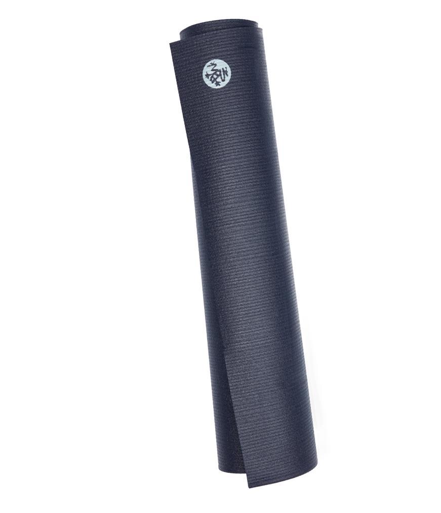 Manduka PROLite 5mm Long Yoga Mat - Midnight - rolled | Eco Yoga Store