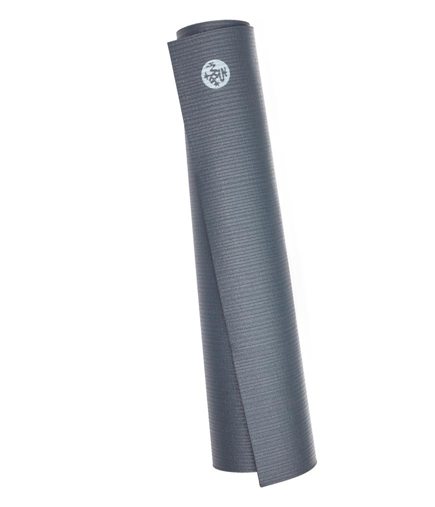 Manduka PROLite 5mm Long Yoga Mat - Thunder - rolled | Eco Yoga Store