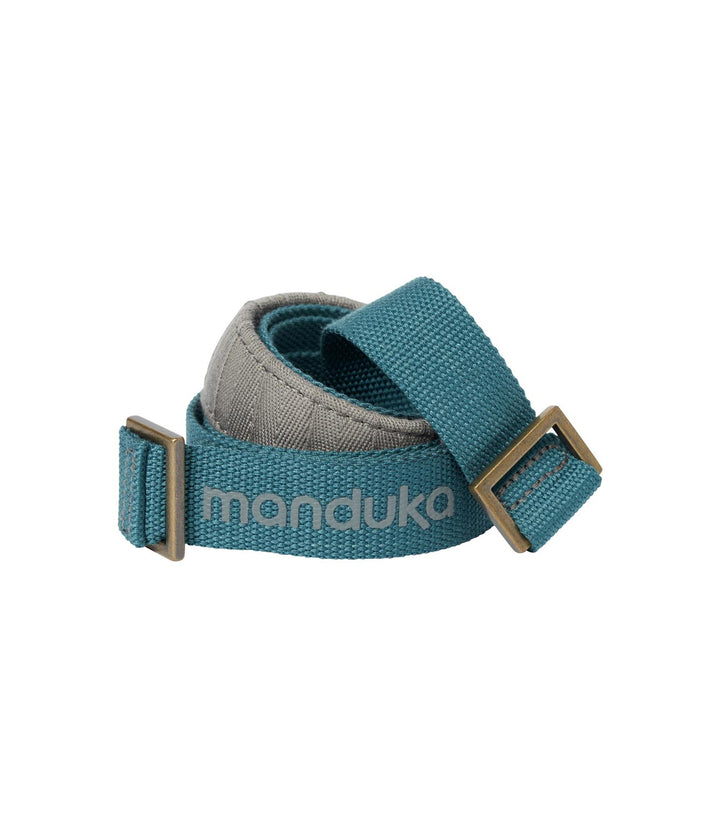 Manduka Commuter Mat Carrier - Sage - coiled | Eco Yoga Store