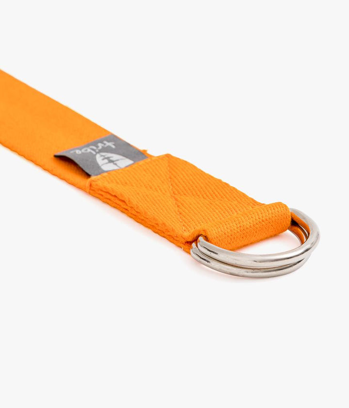 TRIBE Cotton Strap - Mandarin - D Ring | Eco Yoga Store