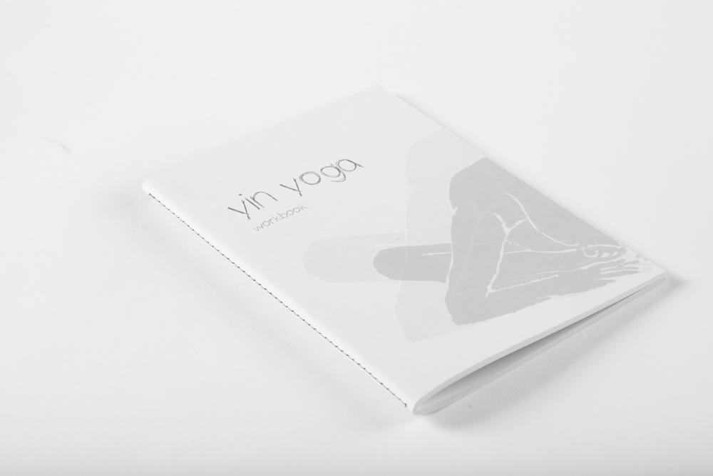 Yoga Workbook - Yin Yoga - book cover front | Eco Yoga Store