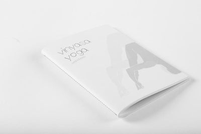 Yoga Workbook - Vinyasa Yoga - book cover front | Eco Yoga Store